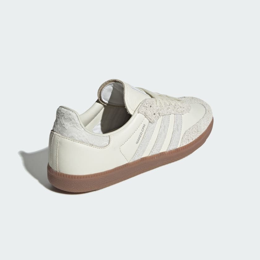 Tênis adidas Samba Og x Naked Consortium Off White Crystal White Branco - Adidas - JI3993