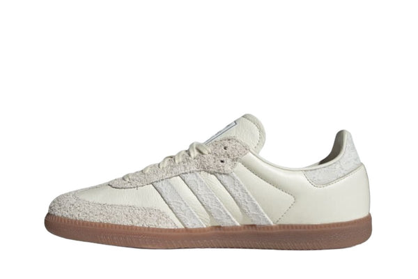 Tênis adidas Samba Og  x Naked Consortium Off White Crystal White Branco