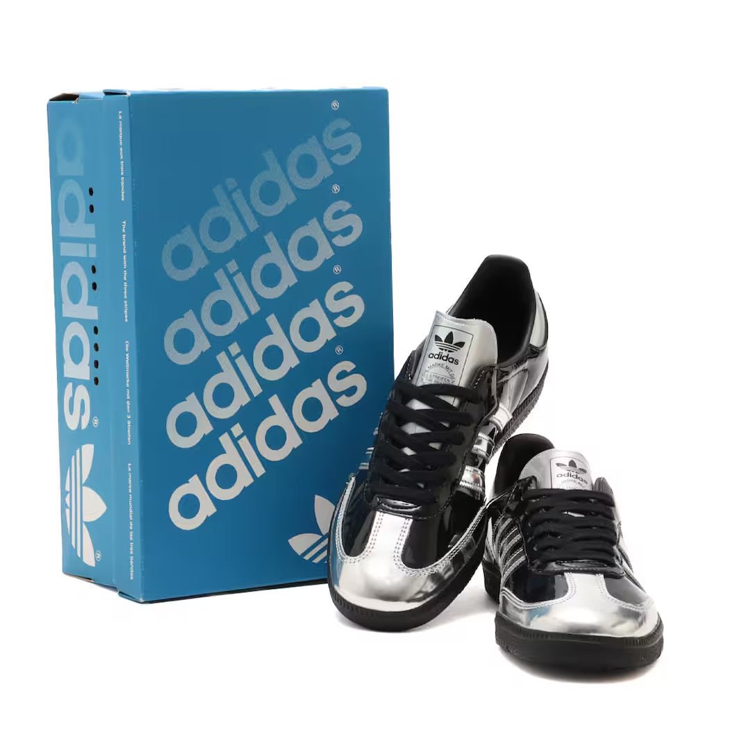 Tênis adidas Samba x Atmos Tuxedo Preto - LK Sneakers Tênis adidas Samba x Atmos Tuxedo Preto - LK Sneakers