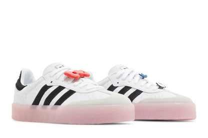 Tênis adidas Sambae x Hello Kitty Cloud White Clear Pink Branco - Adidas - IG4450