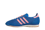 Vista lateral do Adidas adidas SL 72 Og Bright Royal Pink Spark mostrando design do cabedal e logo da marca