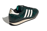 Vista superior do Adidas Adidas SL 72 OG Collegiate Green Snakeskin mostrando abertura, lingueta e cadarços