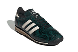 Vista traseira do Adidas Adidas SL 72 OG Collegiate Green Snakeskin mostrando calcanheira e detalhes do solado