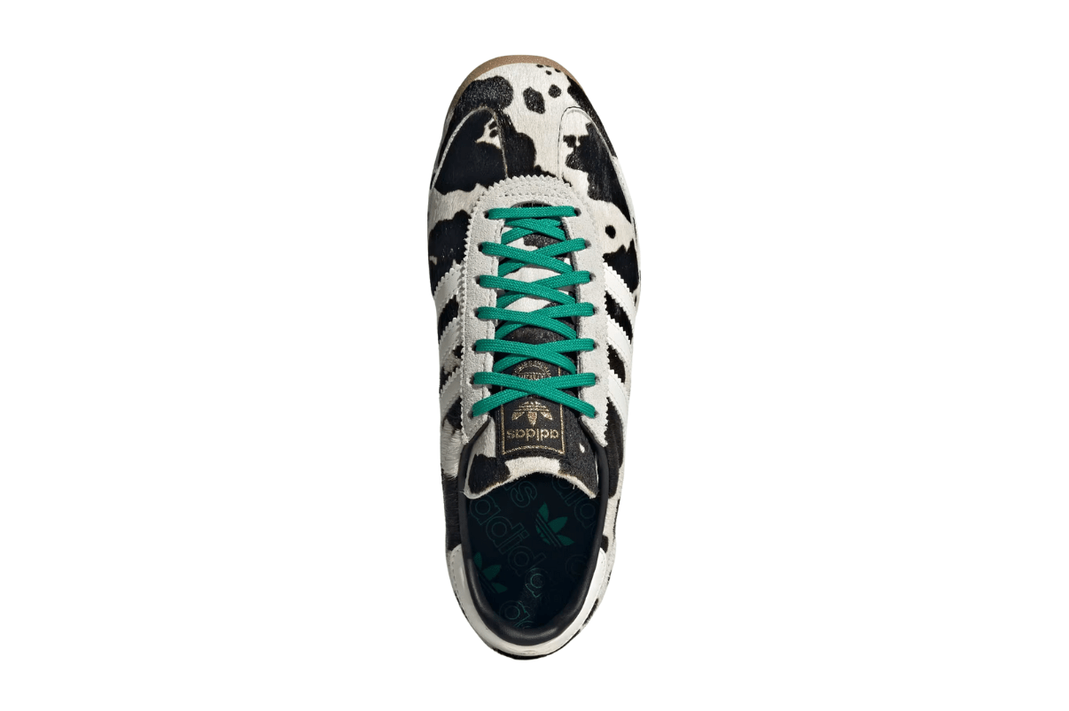 Tênis Adidas SL 72 Og Court Green Cow Print Bege - Adidas - JR1639 - 1