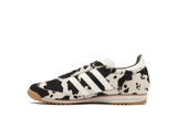 Vista superior do Adidas adidas SL 72 Og Cow Print mostrando abertura, lingueta e cadarços