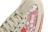 Vista na caixa do Adidas Adidas SL 72 OG Liberty London Better Scarlet mostrando embalagem original da marca
