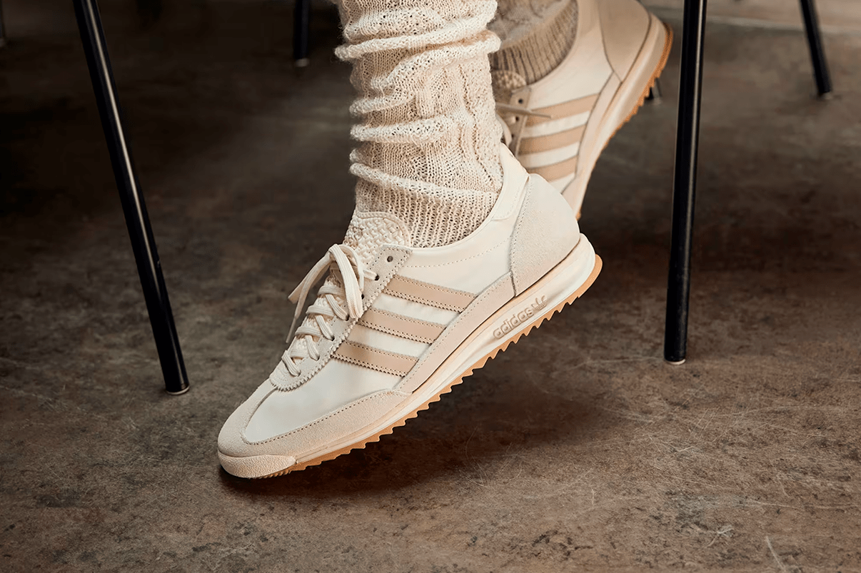 Tênis Adidas SL 72 OG Off White Wonder Taupe Wonder White Branco - Adidas - JH7394 - 1
