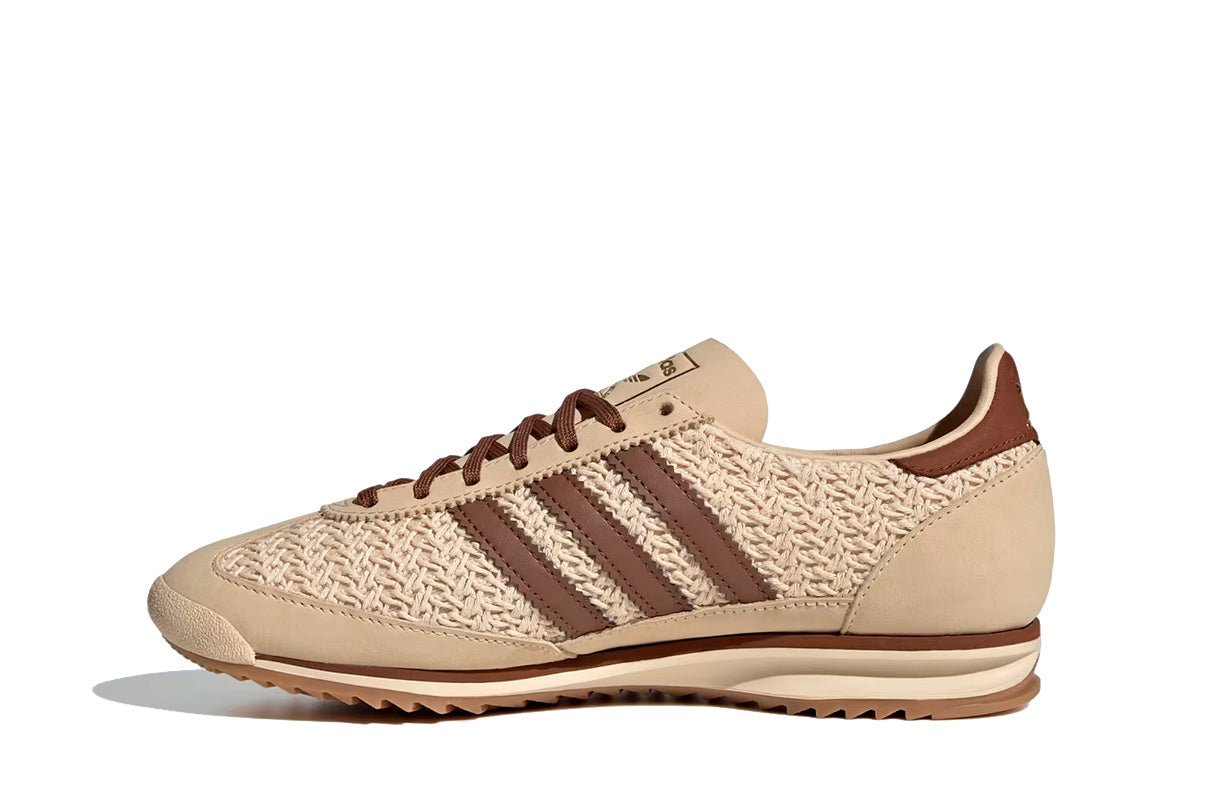 Tênis Adidas SL 72 OG Sand Strata Preloved Brown Cream White Bege - Adidas - 43774078386870