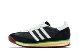 Vista lateral do Adidas adidas SL 72 RS x Bob Marley One Love mostrando design do cabedal e logo da marca