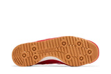 Vista traseira do Adidas adidas SL 72 Og Solar Red Lavander mostrando calcanheira e detalhes do solado