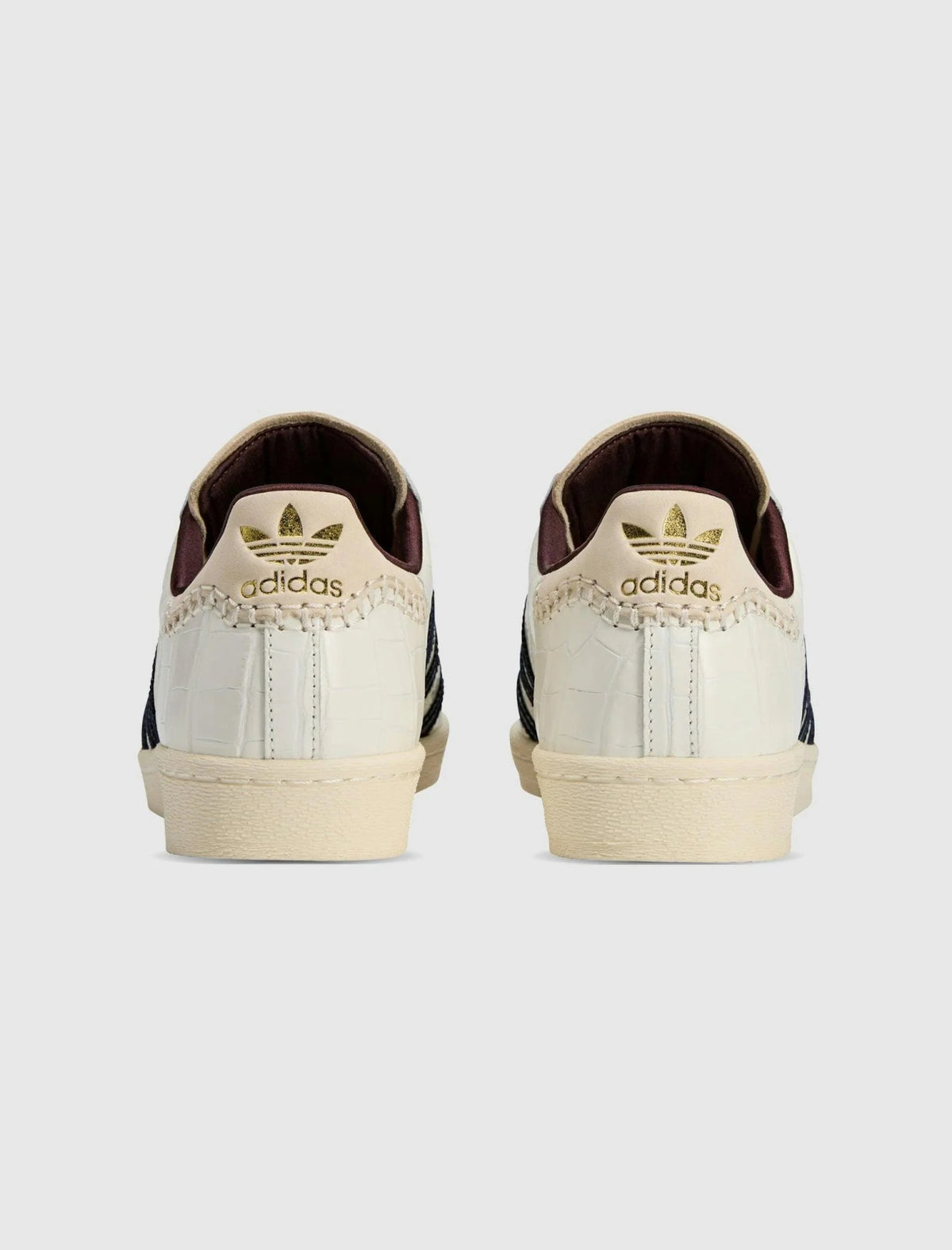 adidas ✖️ wales Bonner　スーパースター Tênis Adidas Superstar x Wales Bonner Croc Wonder White Branco por