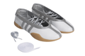 Tênis Adidas Taekwondo Mei Ballet Branco e Prata - Adidas - JQ6438 - 1