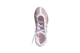 Vista traseira do Adidas Adidas Taekwondo Mei Ballet Clear Pink Gum mostrando calcanheira e detalhes do solado