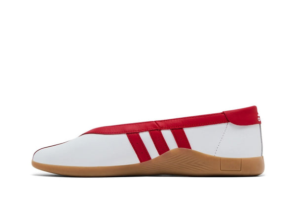 Tênis Adidas Taekwondo Mei Ballet White Scarlet Gum Vermelho