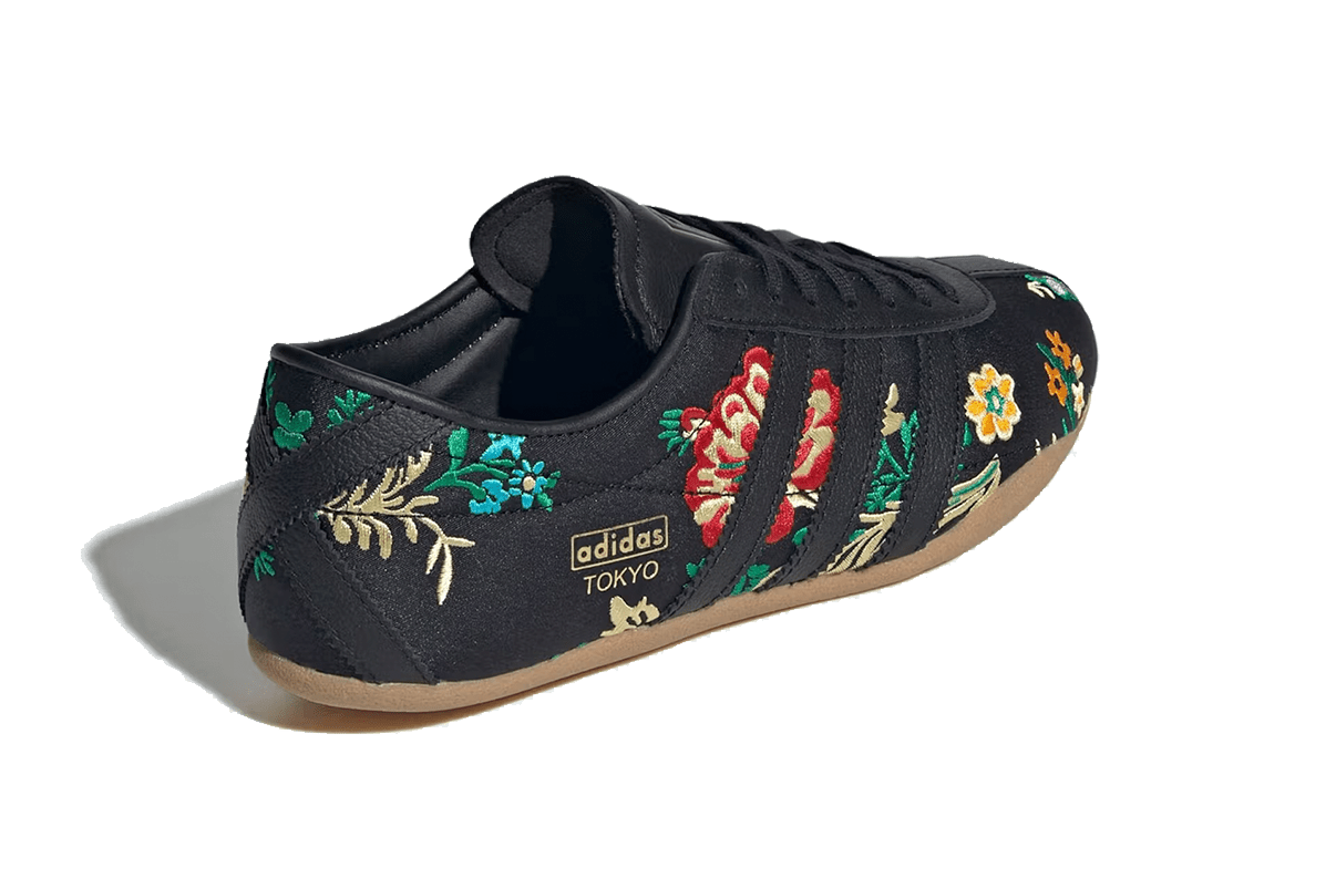 Tênis Adidas Tokyo Black Floral Embroidery Preto - Adidas - JR1494 - 1