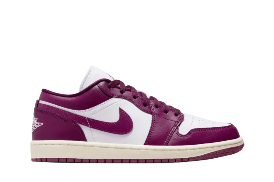 Jordan Nike Air Jordan 1 Low Bordeaux tênis em roxo original na LK Sneakers