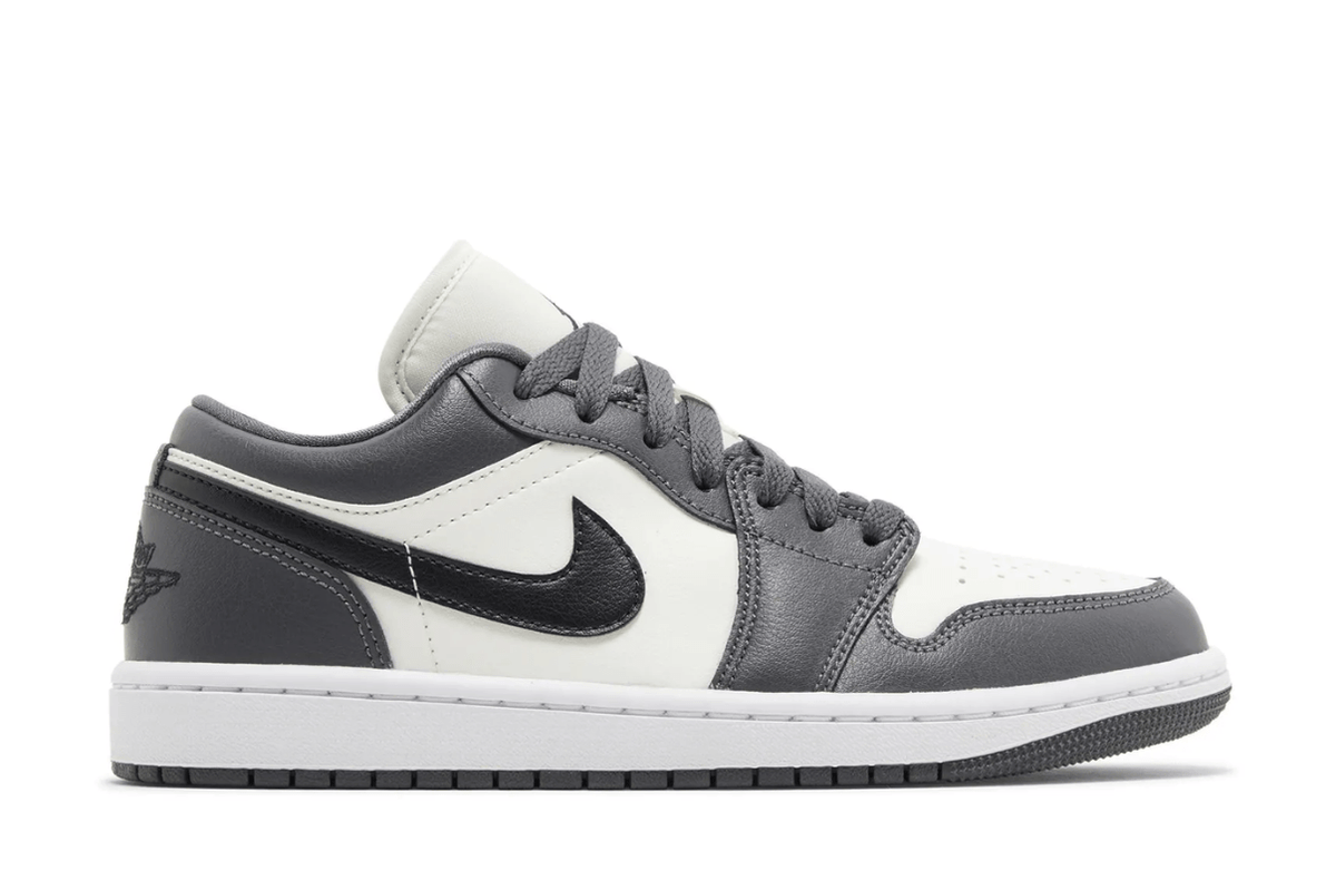 Tênis Nike Air Jordan 1 Low Dark Grey Cinza