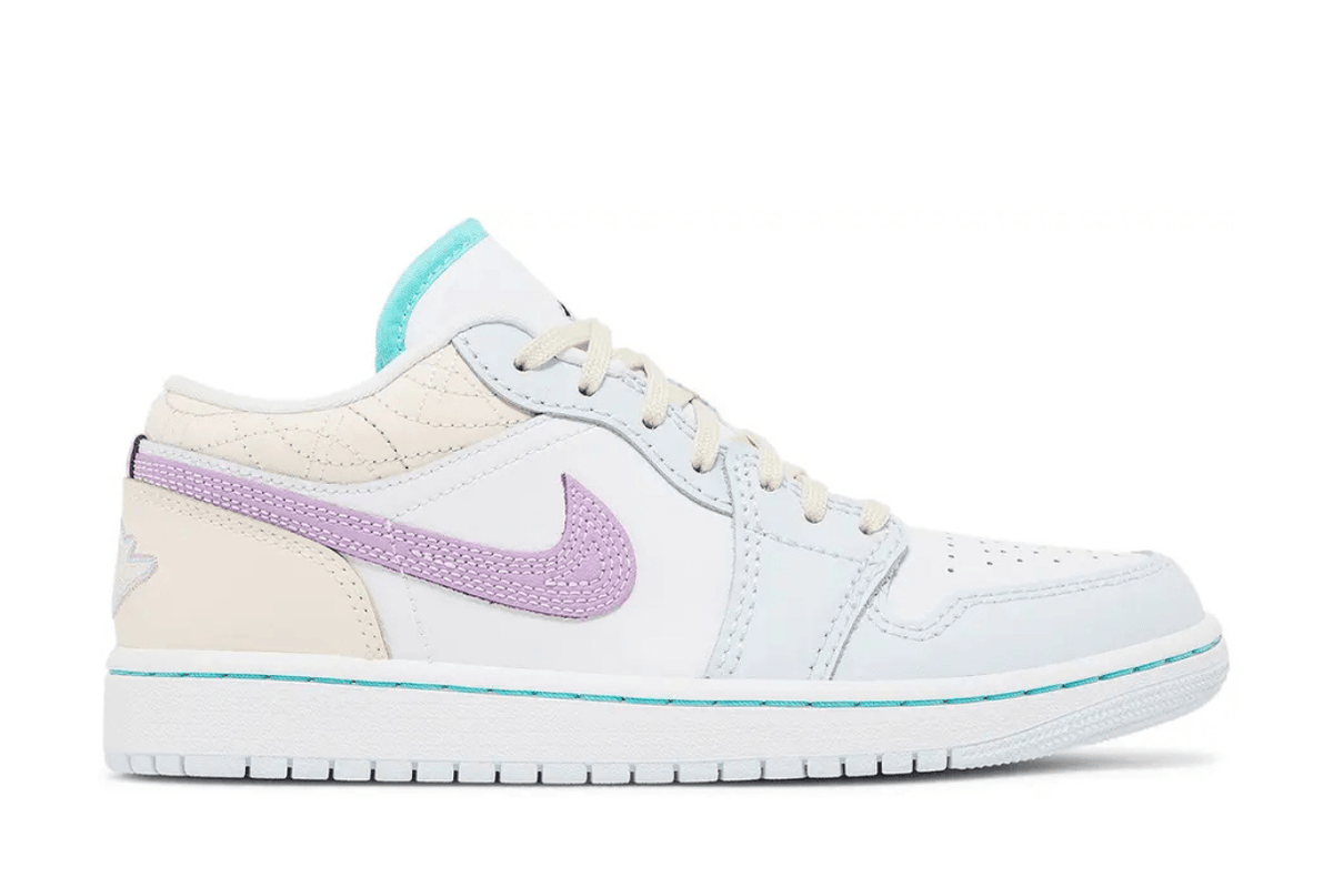 Tênis Nike Air Jordan 1 Low "Multicolor Sashiko" Colorido