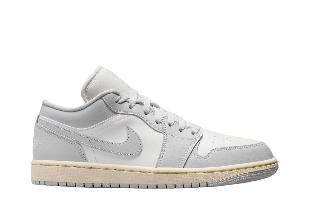 Tênis Nike Air Jordan 1 Low Neutral Grey Coconut Milk Cinza