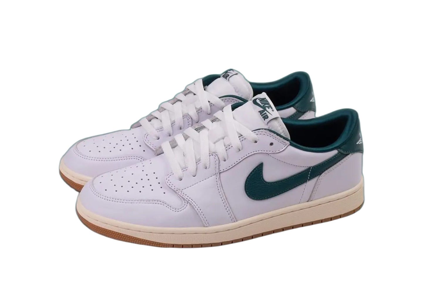 Tênis Air Jordan 1 Low OG Oxidized White Green Branco - Jordan - CZ0775133