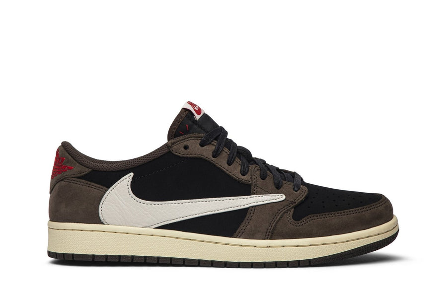 Jordan Nike Air Jordan 1 Low Og Sp x Travis Scott Mocha tênis original na LK Sneakers