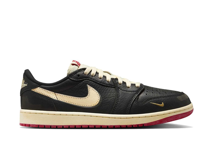 Jordan Nike Air Jordan 1 Low OG x Nigel Sylvester Better With Time tênis em preto original na LK Sneakers