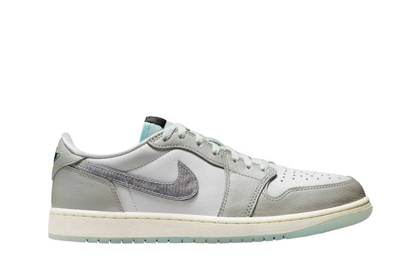 Tênis Nike Air Jordan 1 Low Og Year of Snake 2025 Cinza por R