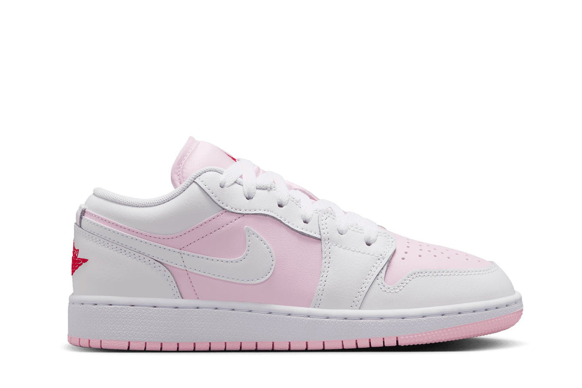 Tênis Nike Air Jordan 1 Low Pink Foam White Rosa