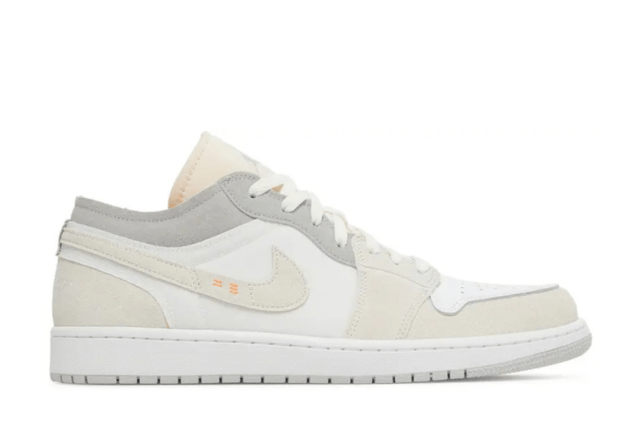 Jordan Nike Air Jordan 1 Low SE Craft Inside Out White Phantom tênis em bege original na LK Sneakers