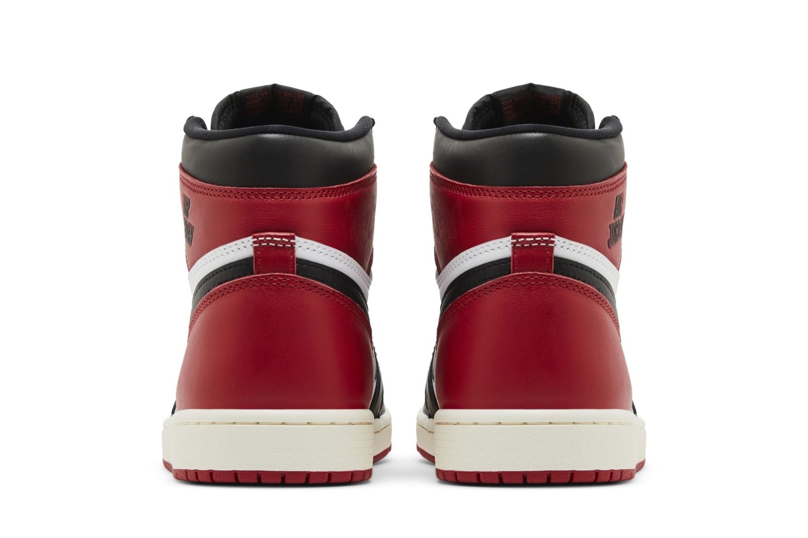 Tenis Air Jordan 1 Retro High OG Black Toe Reimagined Vermelho - Jordan - DZ5485 - 106