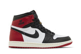 Jordan Nike Air Jordan 1 Retro High OG Black Toe Reimagined tênis em vermelho original na LK Sneakers