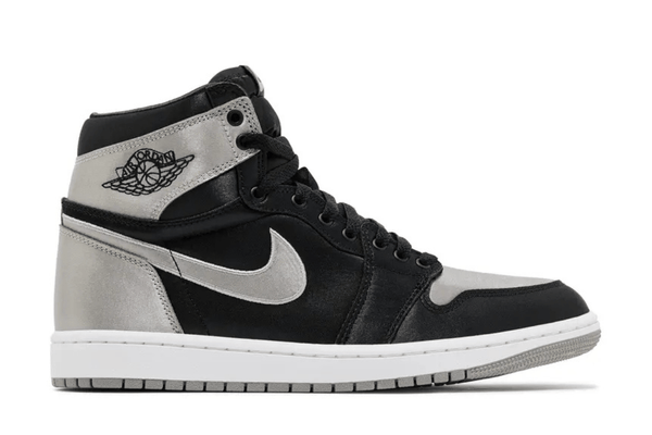 Tênis Nike Air Jordan 1 Retro High OG 'Satin Shadow' Prateado por