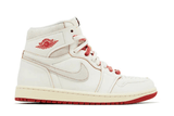 Jordan Nike Air Jordan 1 Retro High Rare Air Sail Cinnabar tênis em bege original na LK Sneakers
