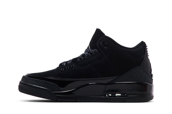 Tênis Nike Air Jordan 3 Retro Black Cat Preto
