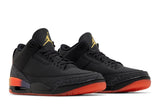 Vista frontal do Jordan Nike Air Jordan 3 Retro x J Balvin 