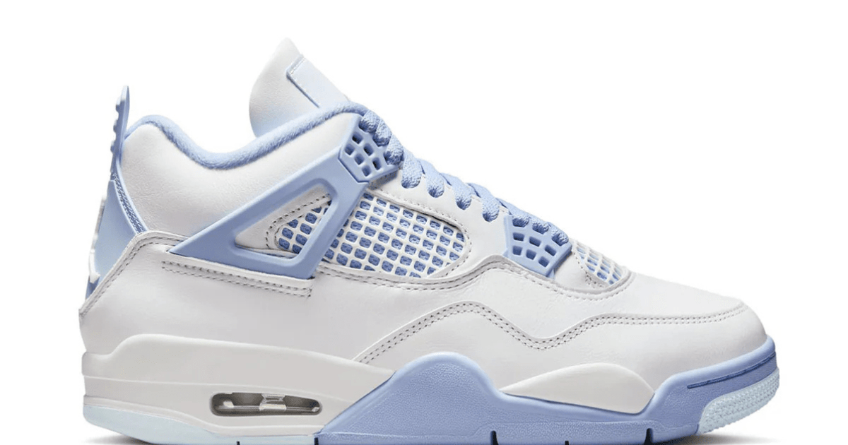 Tênis Air Jordan 4 Retro Forget Me Not Azul | LK Sneakers