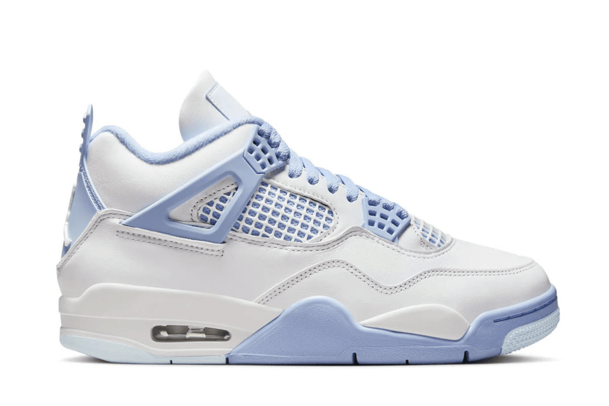 Tênis Nike Air Jordan 4 Retro Forget Me Not Azul