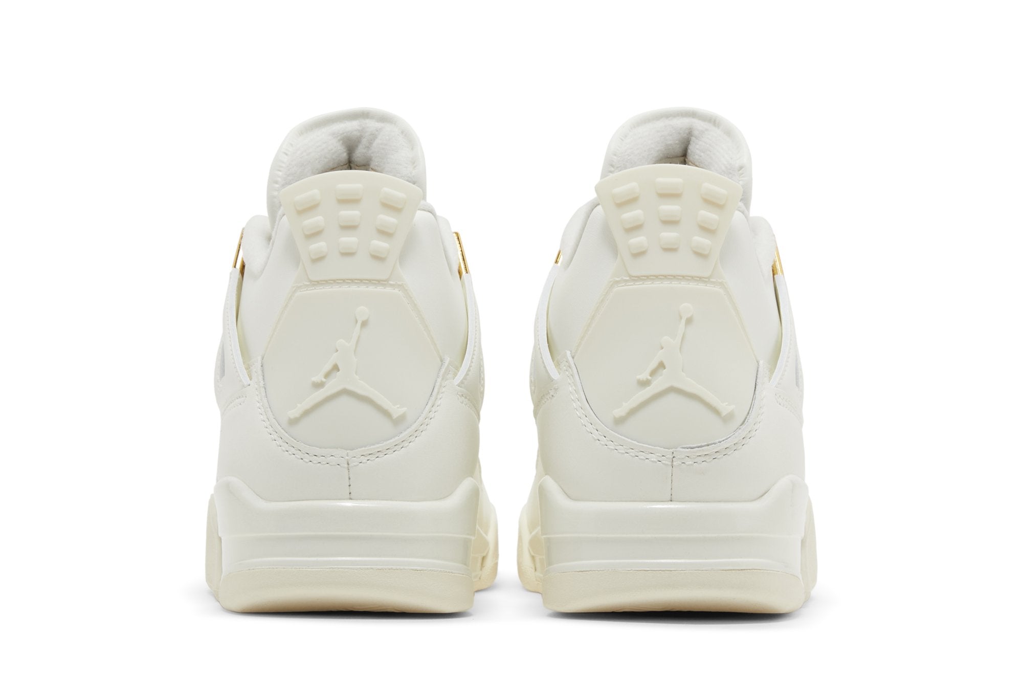 Tênis Air Jordan 4 Retro Metallic Gold Branco - LK Sneakers