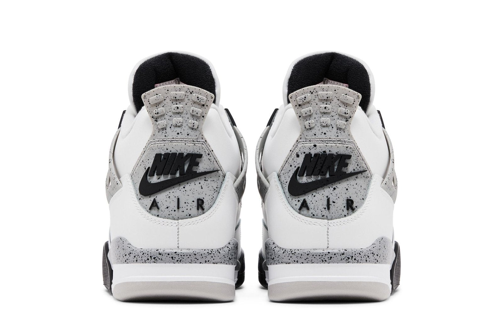 Tênis Air Jordan 4 Retro OG Nike White Cement Couro Branco - Jordan - 