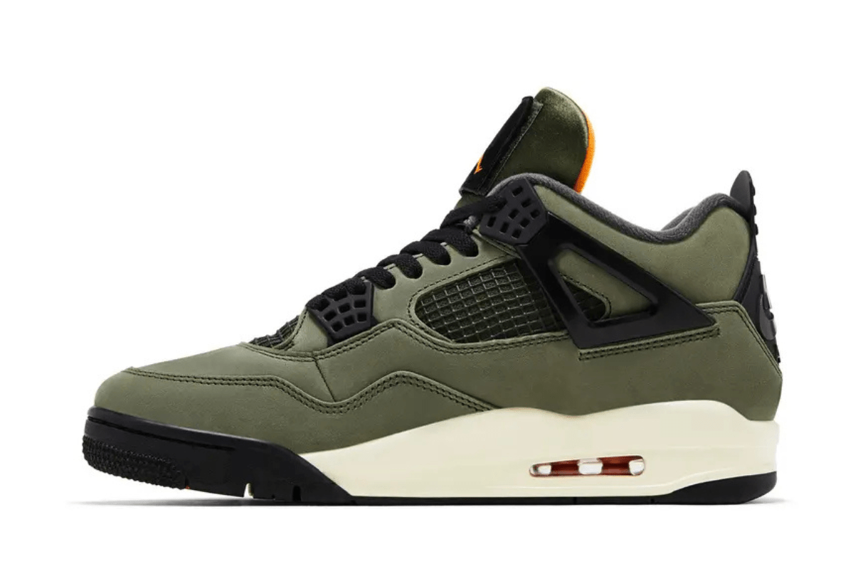 Tênis Air Jordan 4 Retro OG SP Undefeated (2025) Verde - Jordan - IB1519 - 200 - 1