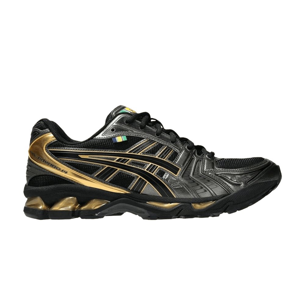 Tênis Asics Gel - Kayano 14 x Senna Black Gold Preto - Asics - 1203A860001