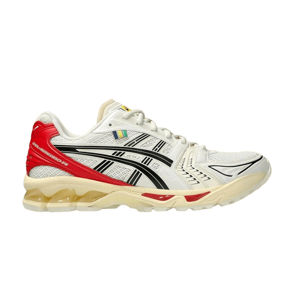 Tênis Asics Gel - Kayano 14 x Senna White Red Branco - Asics - 1203A766200