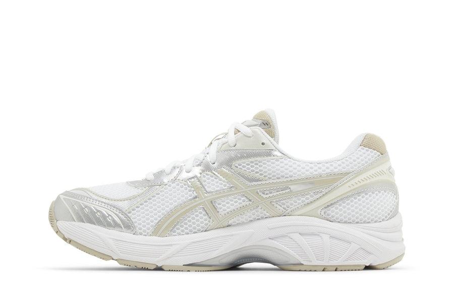 Vista lateral do Asics Asics GT-2160 White Putty mostrando design do cabedal e logo da marca