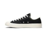 Tênis Converse Chuck 70 Low x Comme des Garçons PLAY Preto - Converse - 150206C