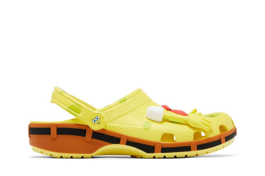 Crocs Crocs Classic Clog SpongeBob SquarePants tênis em amarelo original na LK Sneakers