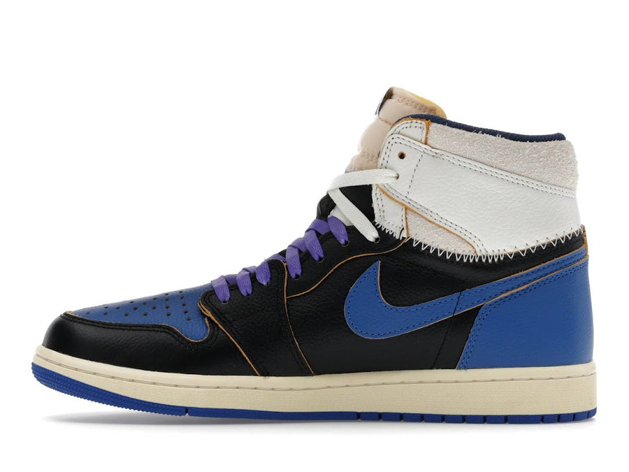 Tênis Jordan 1 Retro High OG SP Fragment x Union LA Sport Royal