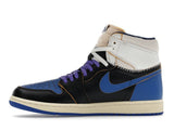Tênis Jordan 1 Retro High OG SP Fragment x Union LA Sport Royal