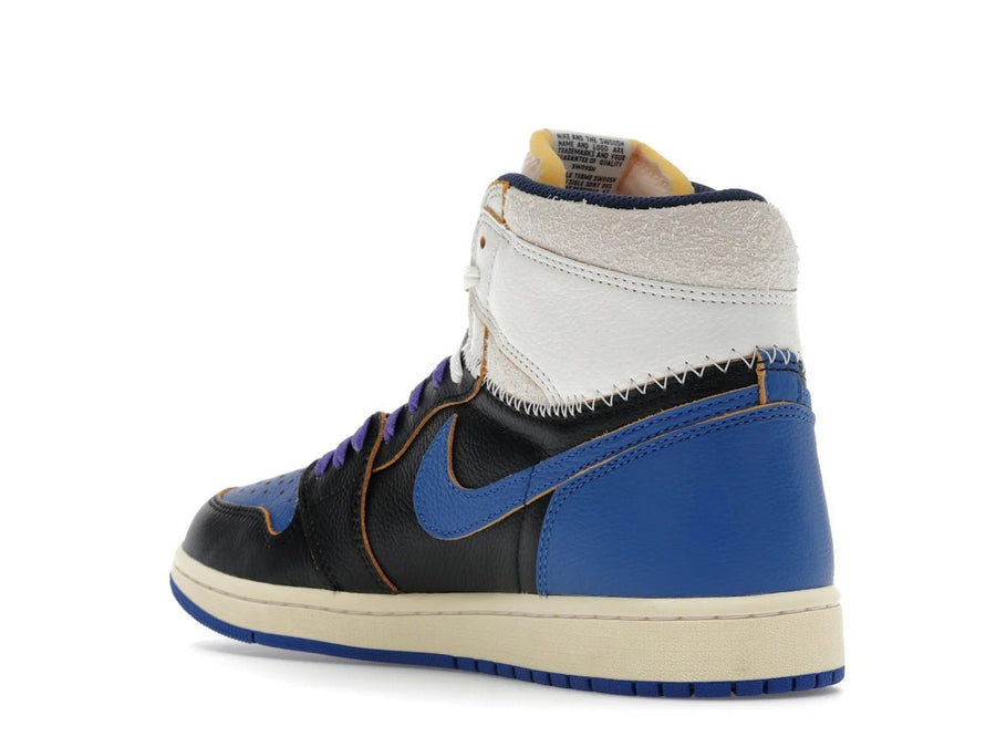 Tênis Jordan 1 Retro High OG SP Fragment x Union LA Sport Royal