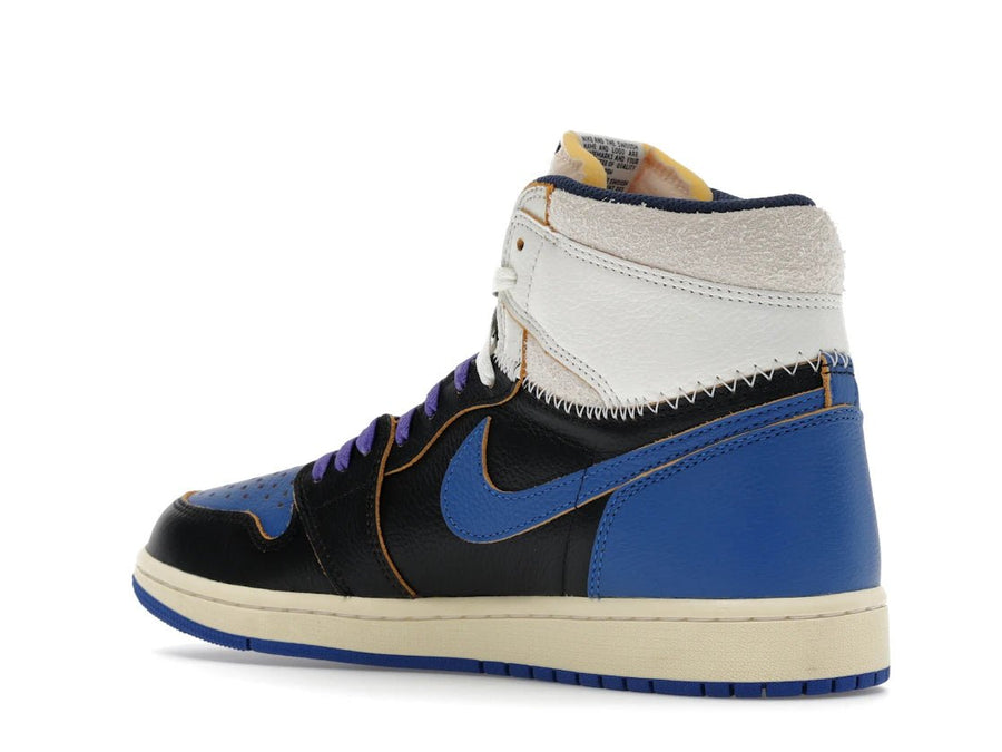 Tênis Jordan 1 Retro High OG SP Fragment x Union LA Sport Royal
