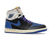 Tênis Jordan 1 Retro High OG SP Fragment x Union LA Sport Royal
